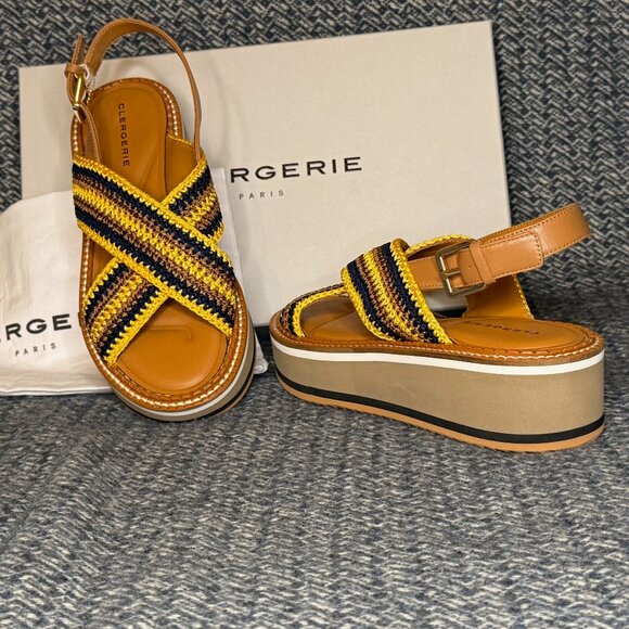 Clergerie Plaform Slides Size 8 - 8.5 Women - Picture 8 of 8
